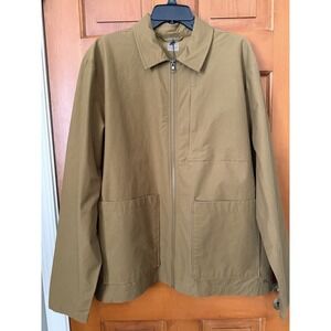 Men's VRST Chore Jacket Limitless Canvas Brown Spice UPF 50+ Size XL NWT